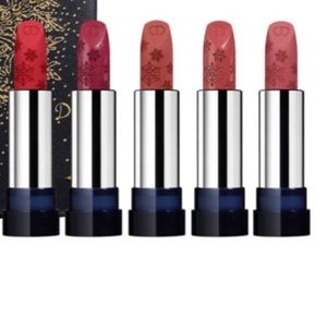 5 Dior holiday collection lipsticks fullsize0.12oz